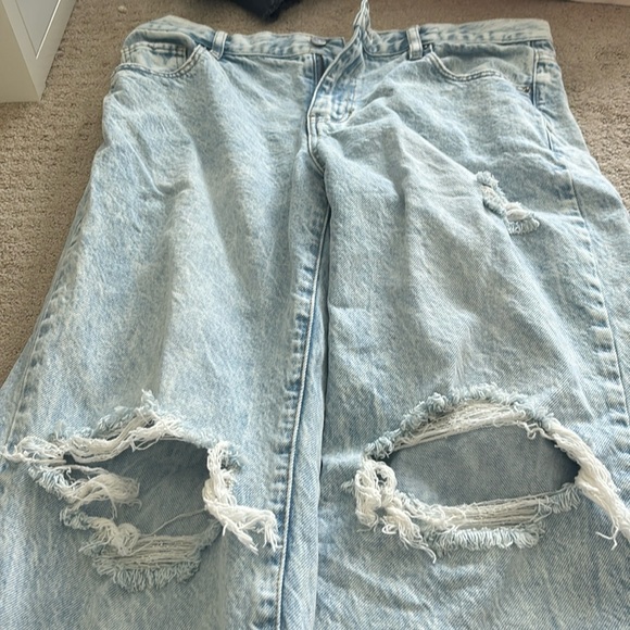 NWOT pacusn light wash ripped jeans - Picture 1 of 5